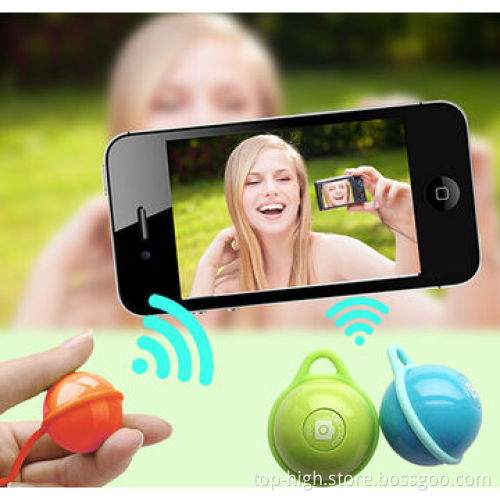 Wireless Bluetooth remote shutter for iOS and Android devices